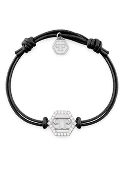 PHILIPP PLEIN Bransoletka Linked PJYEA17BU Czarny ze sklepu MODIVO w kategorii Bransoletki - zdjęcie 182653900