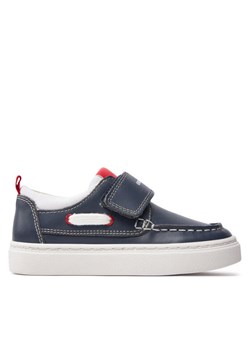 Geox Sneakersy B Nashik Boy B455ND 08510 C4211 S Granatowy ze sklepu MODIVO w kategorii Mokasyny dziecięce - zdjęcie 182654033