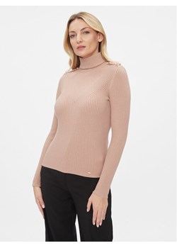 Fracomina Golf FS23WT7025K50401 Brązowy Slim Fit ze sklepu MODIVO w kategorii Swetry damskie - zdjęcie 182654084