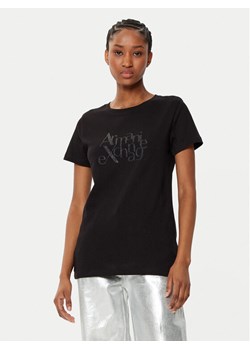 Armani Exchange T-Shirt XW000109 AF10359 UC001 Czarny Regular Fit ze sklepu MODIVO w kategorii Bluzki damskie - zdjęcie 182654184