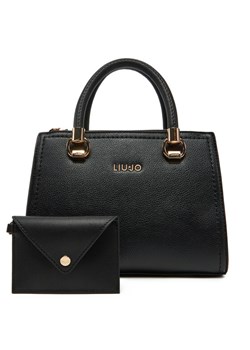 Liu Jo Torebka S Satchel AA5163 E0058 Czarny ze sklepu MODIVO w kategorii Torebki damskie - zdjęcie 182654323