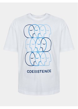 Outhorn T-Shirt OTHAW23TTSHM0862 Biały Regular Fit ze sklepu MODIVO w kategorii T-shirty męskie - zdjęcie 182654471