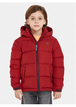Tommy Hilfiger Kurtka zimowa Alaska KS0KS00402 D Bordowy Regular Fit ze sklepu MODIVO w kategorii Kurtki chłopięce - zdjęcie 182654510