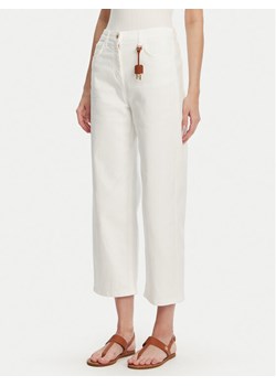 Elisabetta Franchi Jeansy PJ-87D-51E2 Biały Regular Fit ze sklepu MODIVO w kategorii Jeansy damskie - zdjęcie 182654540
