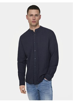 Only & Sons Koszula Caiden 22019173 Granatowy Slim Fit ze sklepu MODIVO w kategorii Koszule męskie - zdjęcie 182654541