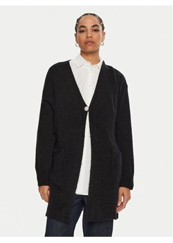 Dixie Kardigan M277K006A Czarny Regular Fit ze sklepu MODIVO w kategorii Swetry damskie - zdjęcie 182654564