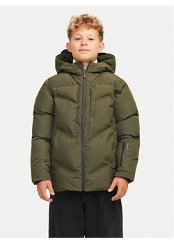 Jack&Jones Junior Kurtka zimowa Slay 12261353 Zielony Regular Fit ze sklepu MODIVO w kategorii Kurtki chłopięce - zdjęcie 182654592
