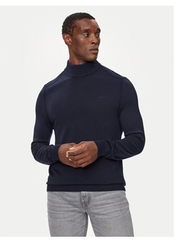 Boss Golf Avac_M 50501761 Granatowy Slim Fit ze sklepu MODIVO w kategorii Swetry męskie - zdjęcie 182654604