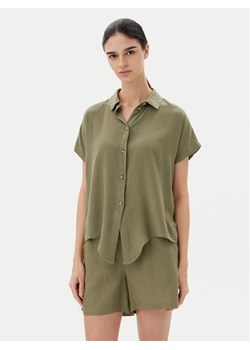 Vero Moda Koszula Thea 10333794 Zielony Loose Fit ze sklepu MODIVO w kategorii Koszule damskie - zdjęcie 182654750