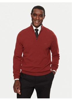 Boss Sweter Emarlo 50530314 Czerwony Regular Fit ze sklepu MODIVO w kategorii Swetry męskie - zdjęcie 182654822