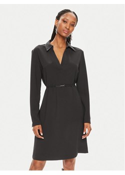 Calvin Klein Sukienka koszulowa K20K207152 Czarny Regular Fit ze sklepu MODIVO w kategorii Sukienki - zdjęcie 182654824