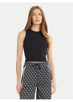Guess Top V3GP19 K8RT2 Granatowy Slim Fit ze sklepu MODIVO w kategorii Bluzki damskie - zdjęcie 182654913