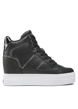 Guess Sneakersy Giala FL5ALA ELE12 Czarny ze sklepu MODIVO w kategorii Buty sportowe damskie - zdjęcie 182654922