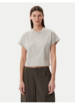 adidas T-Shirt ALL SZN JJ1241 Beżowy Regular Fit ze sklepu MODIVO w kategorii Bluzki damskie - zdjęcie 182654973