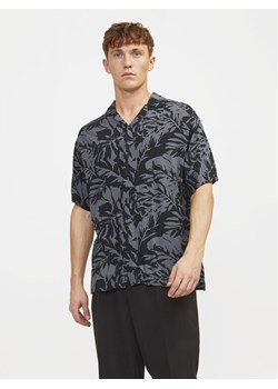 Jack&Jones Koszula Monochrome Resort 12249210 Szary Relaxed Fit ze sklepu MODIVO w kategorii Koszule męskie - zdjęcie 182654991
