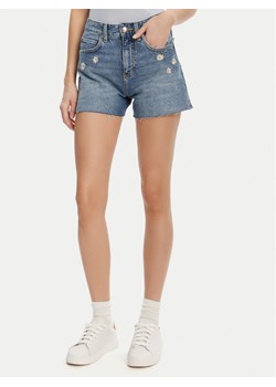 Lee Szorty jeansowe Rider 112363785 Niebieski Straight Fit ze sklepu MODIVO w kategorii Szorty - zdjęcie 182655044
