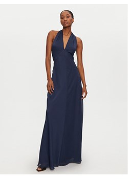STAUD Sukienka wieczorowa Dawn R24P2118CH Granatowy Slim Fit ze sklepu MODIVO w kategorii Sukienki - zdjęcie 182655131