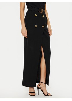 Versace Jeans Couture Spódnica midi 78HAE802 N0432 Czarny Regular Fit ze sklepu MODIVO w kategorii Spódnice - zdjęcie 182655142