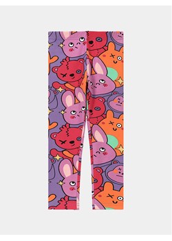 Coccodrillo Legginsy WC4122105VGA Kolorowy Slim Fit ze sklepu MODIVO w kategorii Spodnie dziewczęce - zdjęcie 182655260