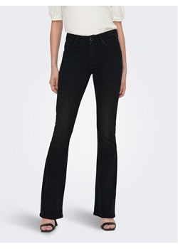 ONLY Jeansy 15286686 Czarny Flared Fit ze sklepu MODIVO w kategorii Jeansy damskie - zdjęcie 182655261