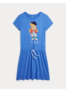 Polo Ralph Lauren Sukienka codzienna 313934978001 Niebieski Regular Fit ze sklepu MODIVO w kategorii Sukienki dziewczęce - zdjęcie 182655264