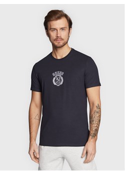 Guess T-Shirt M3RI19 J1314 Granatowy Slim Fit ze sklepu MODIVO w kategorii T-shirty męskie - zdjęcie 182655313