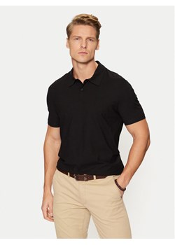 Guess Polo M4YP31 KCD60 Czarny Regular Fit ze sklepu MODIVO w kategorii T-shirty męskie - zdjęcie 182655324