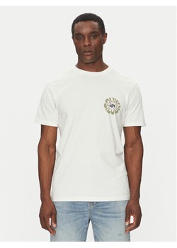 Quiksilver T-Shirt EQYZT08036 Écru Regular Fit ze sklepu MODIVO w kategorii T-shirty męskie - zdjęcie 182655360