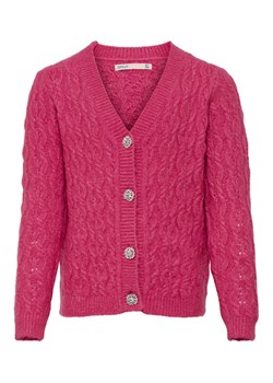 Kids ONLY Kardigan Rikka 15267440 Różowy Regular Fit ze sklepu MODIVO w kategorii Swetry dziewczęce - zdjęcie 182655362
