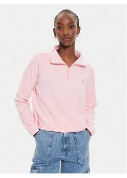 Tommy Jeans Polar DW0DW19751 Różowy Regular Fit ze sklepu MODIVO w kategorii Bluzy damskie - zdjęcie 182655421