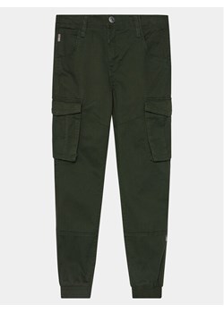 NAME IT Spodnie materiałowe Ryan 13151735 Zielony Regular Fit ze sklepu MODIVO w kategorii Spodnie chłopięce - zdjęcie 182655590