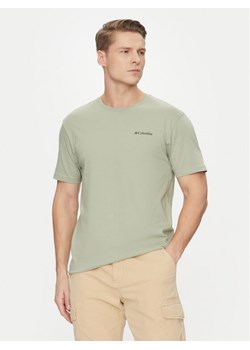 Columbia T-Shirt Barton Springs™ 2058331 Zielony Regular Fit ze sklepu MODIVO w kategorii T-shirty męskie - zdjęcie 182655654