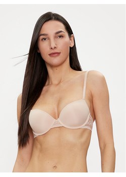 Tommy Hilfiger Biustonosz balkonetka UW0UW02420 Beżowy ze sklepu MODIVO w kategorii Biustonosze - zdjęcie 182655802