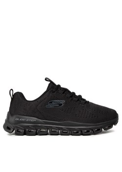 Skechers Sneakersy Fasten Up 232136/B Czarny ze sklepu MODIVO w kategorii Buty sportowe męskie - zdjęcie 182655804