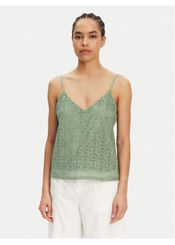 Vero Moda Top Maya 10325031 Zielony Regular Fit ze sklepu MODIVO w kategorii Bluzki damskie - zdjęcie 182655823