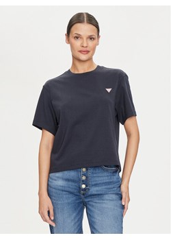 Guess Jeans T-Shirt W4YI05 K8HM0 Granatowy Regular Fit ze sklepu MODIVO w kategorii Bluzki damskie - zdjęcie 182655843