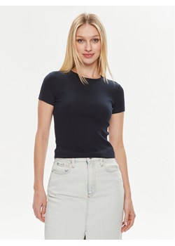 Vero Moda T-Shirt Chloe 10306894 Granatowy Tight Fit ze sklepu MODIVO w kategorii Bluzki damskie - zdjęcie 182655863