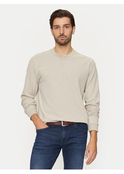 Marc O'Polo Longsleeve 429 2042 52184 Beżowy Regular Fit ze sklepu MODIVO w kategorii T-shirty męskie - zdjęcie 182655893