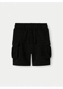 NAME IT Szorty sportowe Mollie 13240449 Czarny Regular Fit - id: 0000304938115 - marki Name It - 182655910 NAME IT Szorty sportowe Mollie 13240449 Czarny Regular Fit ze sklepu MODIVO w kategorii Spodenki chłopięce - zdjęcie 182655910