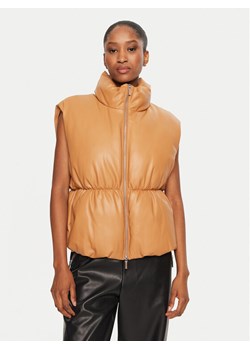 Armani Exchange Bezrękawnik 6DYQ21 YNNYZ 1788 Brązowy Regular Fit ze sklepu MODIVO w kategorii Kamizelki damskie - zdjęcie 182655980