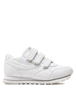 Fila Sneakersy Orbit Velcro Kids 1010785 Biały ze sklepu MODIVO w kategorii Buty sportowe dziecięce - zdjęcie 182656014