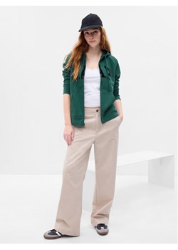 Gap Bluza 463503-36 Zielony Regular Fit ze sklepu MODIVO w kategorii Bluzy damskie - zdjęcie 182656020