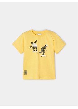 Mayoral T-Shirt 3013 Żółty Regular Fit ze sklepu MODIVO w kategorii T-shirty chłopięce - zdjęcie 182656033