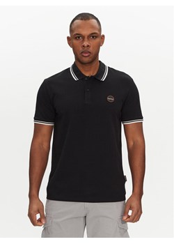 Napapijri Polo E-Macas NP0A4ID59411 Czarny Regular Fit - id: 0000305102218 - marki Napapijri - 182656044 Napapijri Polo E-Macas NP0A4ID59411 Czarny Regular Fit ze sklepu MODIVO w kategorii T-shirty męskie - zdjęcie 182656044