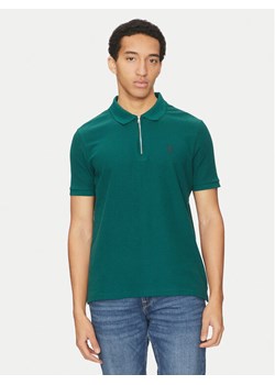 U.S. Polo Assn. Polo MUP3335 Zielony Regular Fit ze sklepu MODIVO w kategorii T-shirty męskie - zdjęcie 182656061