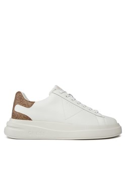 Guess Sneakersy Elba FMPVIB LEA12 Biały ze sklepu MODIVO w kategorii Buty sportowe męskie - zdjęcie 182656131