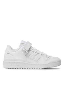 adidas Sneakersy Forum Low FZ6463 Biały ze sklepu MODIVO w kategorii Buty sportowe damskie - zdjęcie 182656150