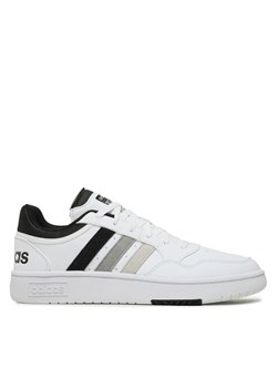 adidas Sneakersy Hoops 3.0 IG7914 Biały ze sklepu MODIVO w kategorii Buty sportowe męskie - zdjęcie 182656153