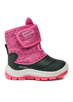 Geox Śniegowce B Flanfil Girl B Abx B263WG 0BCMN C0922 M Czarny ze sklepu MODIVO w kategorii Buty zimowe dziecięce - zdjęcie 182656240