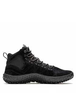 Merrell Trekkingi Wrapt Mid Wp J037751 Czarny ze sklepu MODIVO w kategorii Buty trekkingowe męskie - zdjęcie 182656241